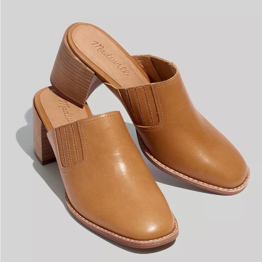 The Carey Mule in Leather - Madewell